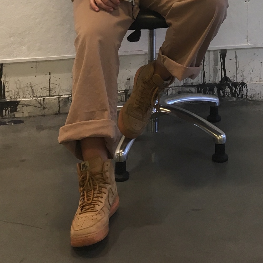 Nike Air Force Suede High Tops